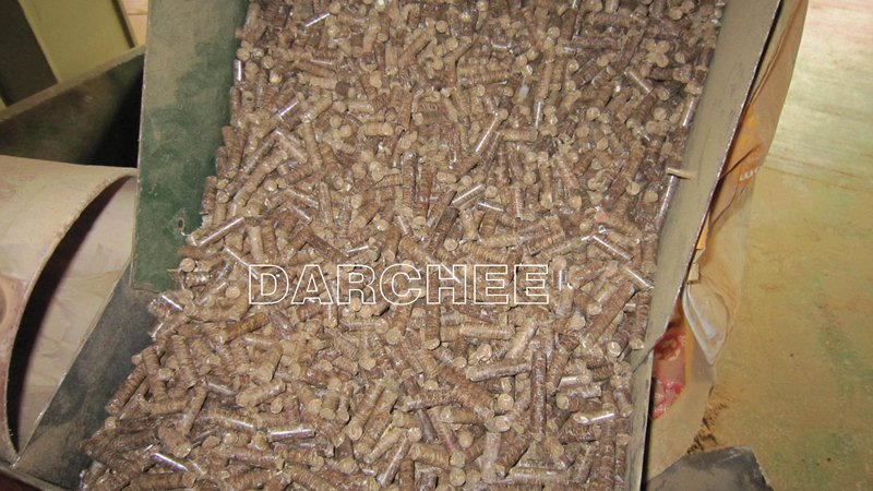 High quality biomass pellet